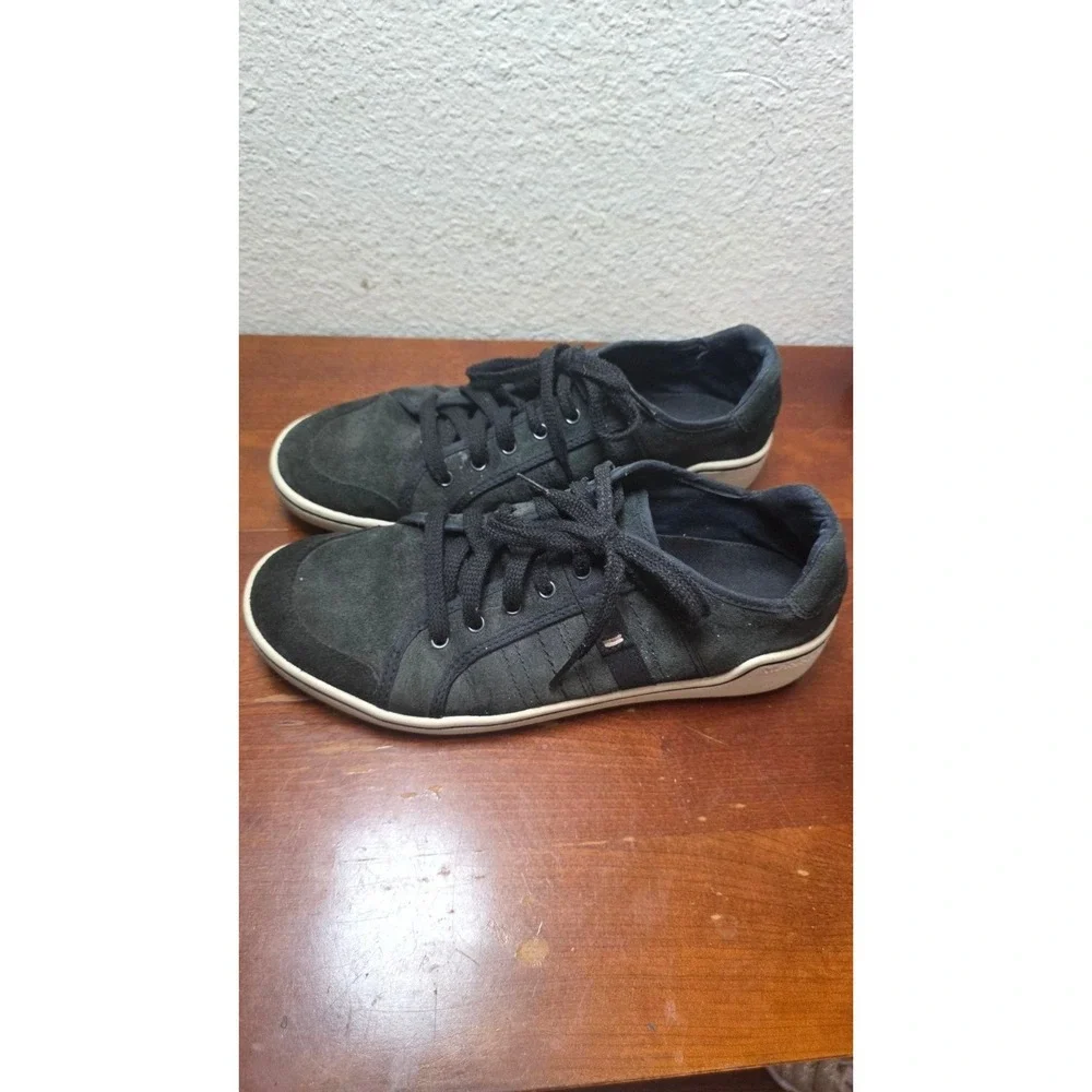 Merrell‎ Men's Black Suede Lace-Up Sneakers Casual Style Size 9